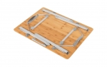 Preview: Bambus Klapptisch 100 x 70 x 70 cm mit Tasche